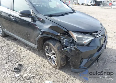 2017 Toyota Rav4 Hybrid Xle из США, поврежденный, VIN JTMRJREV4HD066410